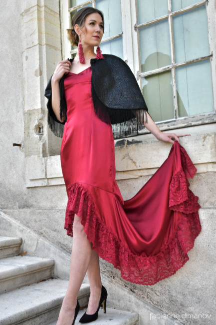 Rouge Sang - Sofia - collection FW17 - Fabienne Dimanov Paris