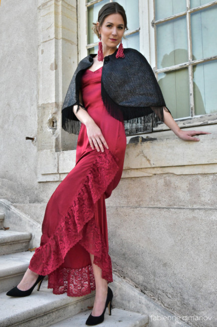 Rouge Sang - Sofia - collection FW17 - Fabienne Dimanov Paris