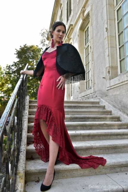 Rouge Sang - Sofia - collection FW17 - Fabienne Dimanov Paris