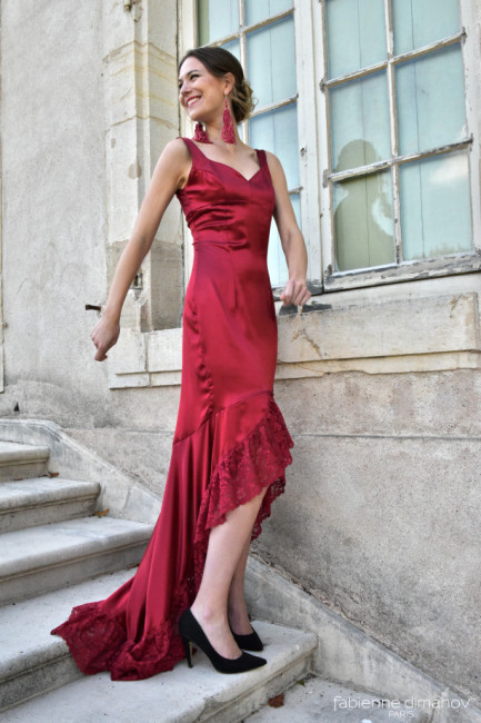 Rouge Sang - Sofia - collection FW17 - Fabienne Dimanov Paris