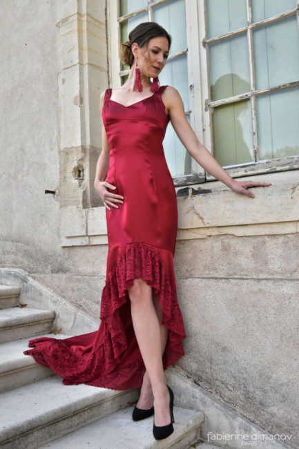 Rouge Sang - Sofia - collection FW17 - Fabienne Dimanov Paris