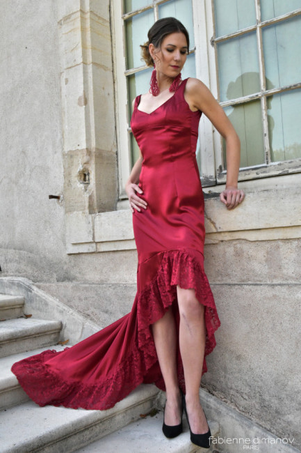 Rouge Sang - Sofia - collection FW17 - Fabienne Dimanov Paris