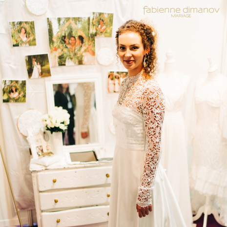 Grace, robe de mariée princesse - Collection Fabienne Dimanov Mariage 2020 - photo @NicolasVeillat