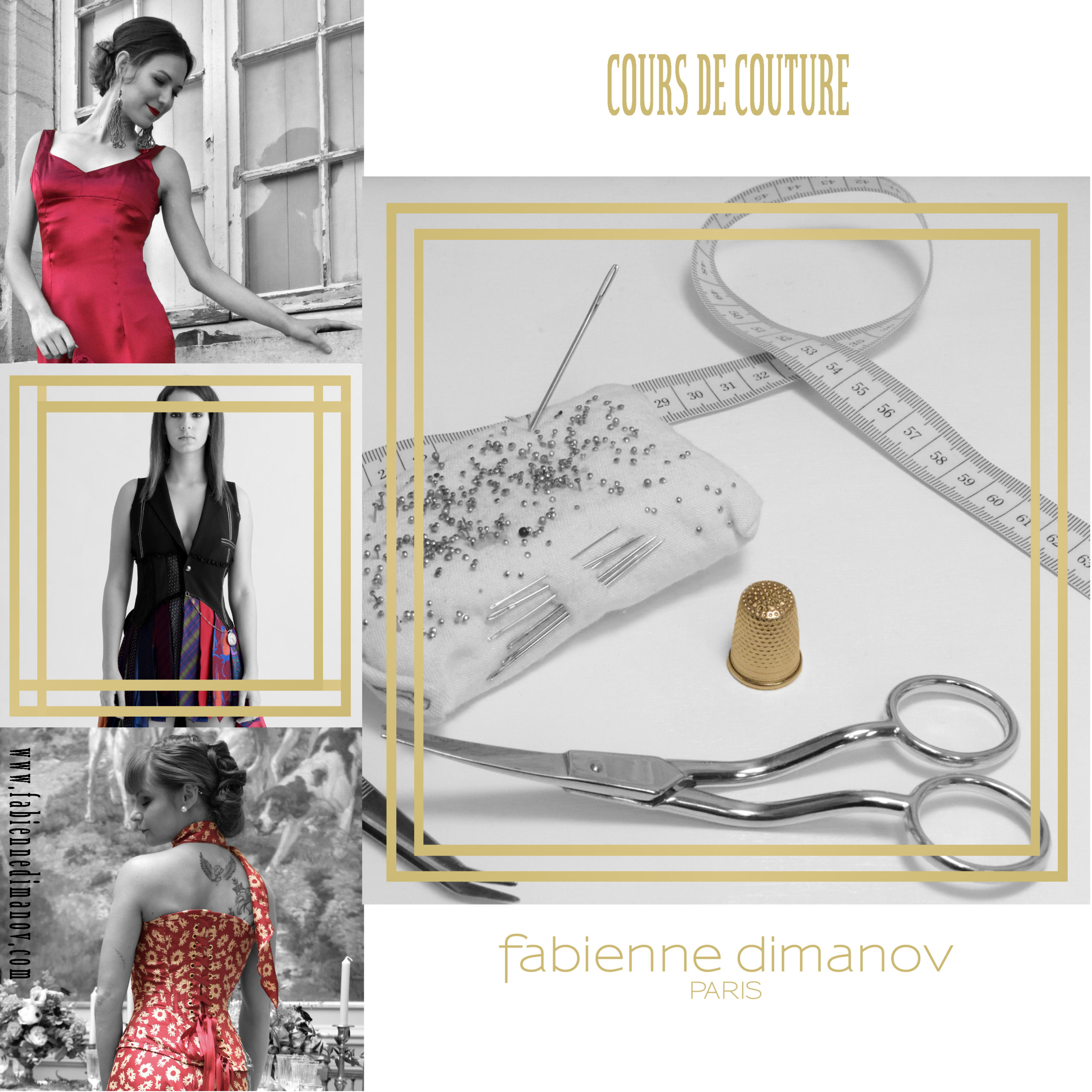 Cours de Couture – Fabienne Dimanov Paris