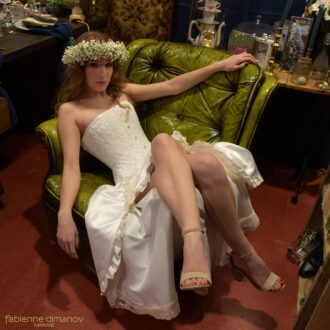 FREYJA robe de mariée coquine – Mariées 2020 -D’art & D’amour – Fabienne Dimanov Mariage