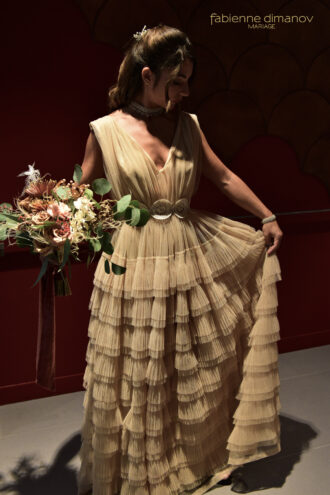 Robes de cocktail sur mesure – Collection 2022 – Fabienne Dimanov Paris