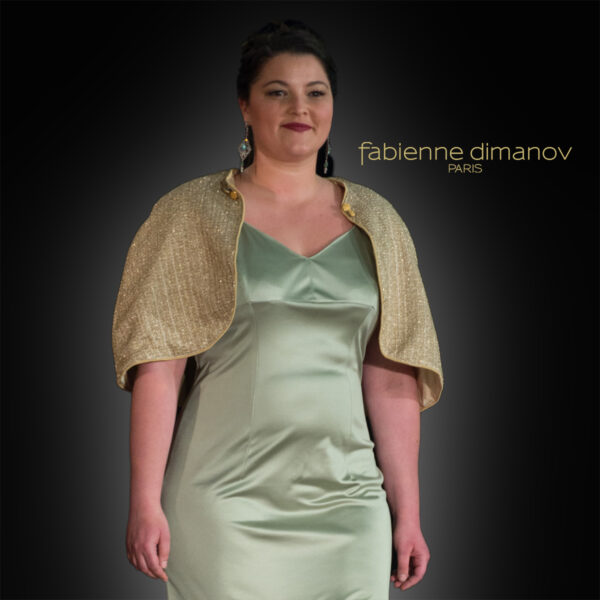 robe vert d'eau - Fabienne Dimanov Paris
