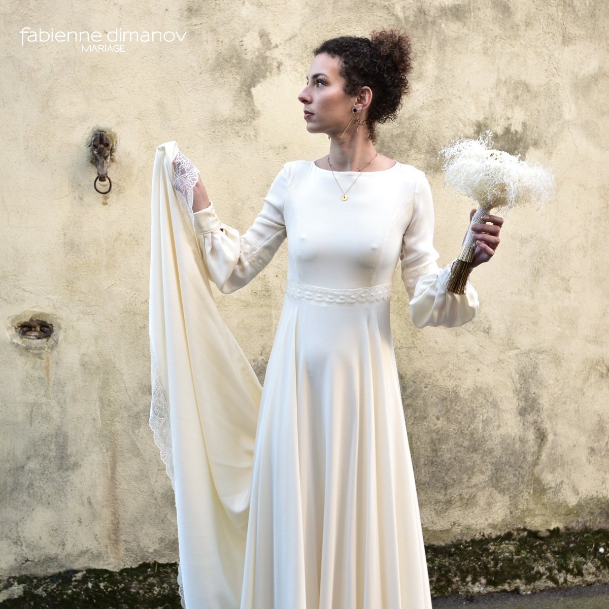 Bella -Robe de mariée - D'Amour & d'Avenir - Fabienne Dimanov Mariage