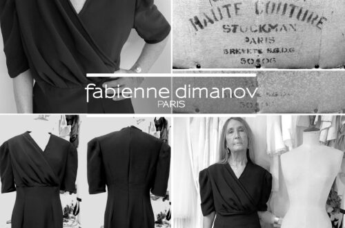 La petite robe noire de Sophie signée Fabienne Dimanov Paris
