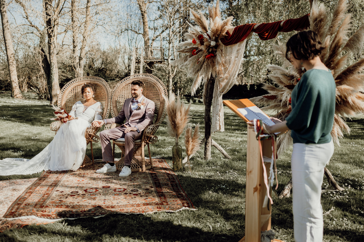 Mariage bohème - cérémonie laïque