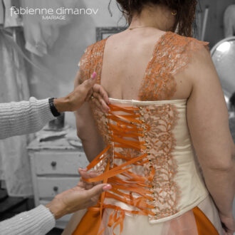Corset Tangerine