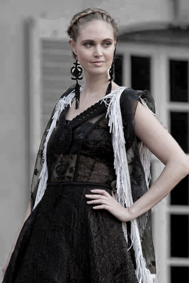 Black robe de cocktail