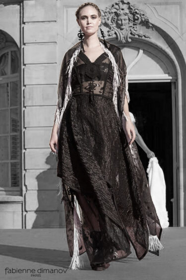 Black robe de cocktail