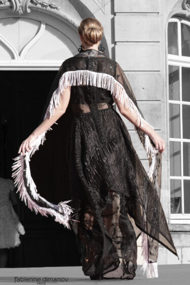 Black robe de cocktail